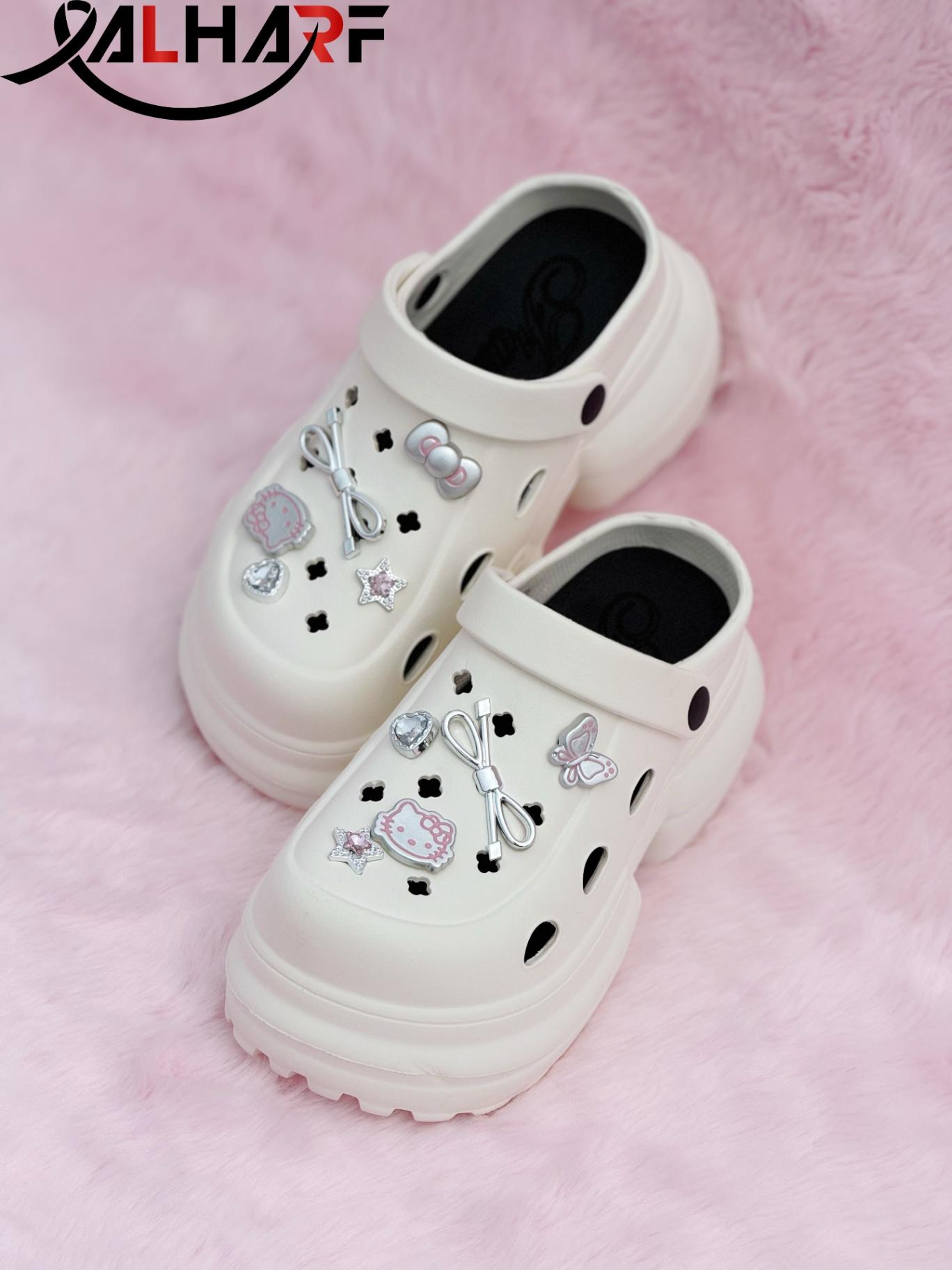 Candy Cloud Height Crocs (4” Heel)