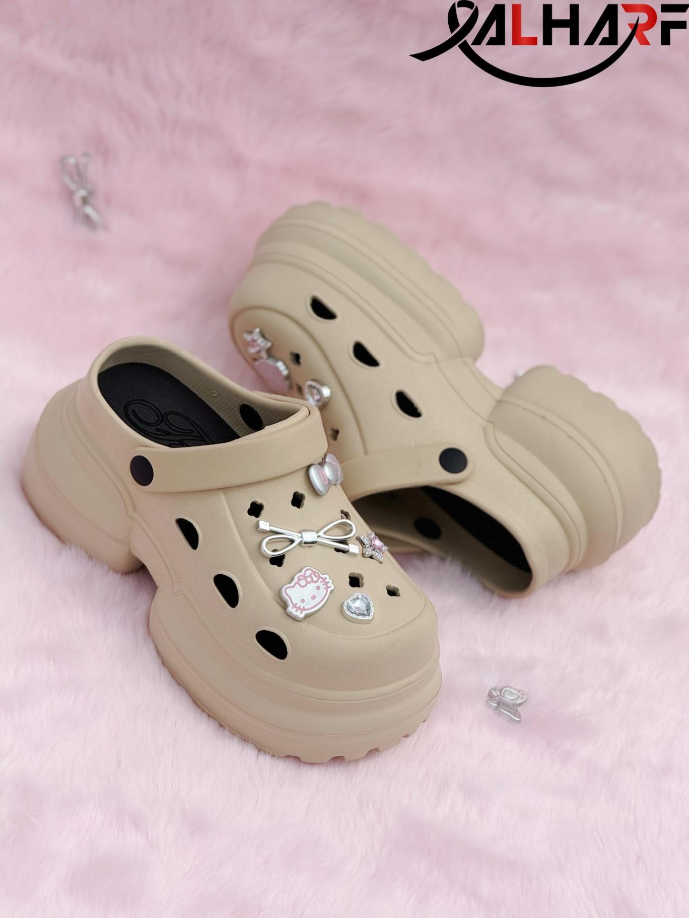 Candy Cloud Height Crocs (4” Heel)